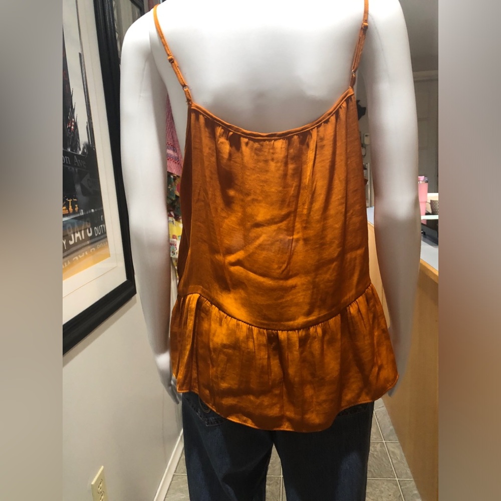 Woven Lace-Trim Cami Top in Rust
Lauren Conrad
Size L - Picture 5 of 7
